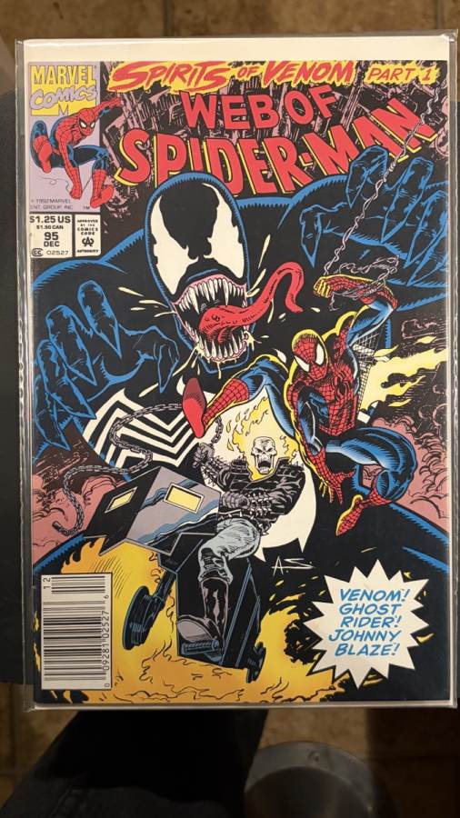 Web of Spider-Man #95-102 reader lot (5 comics)