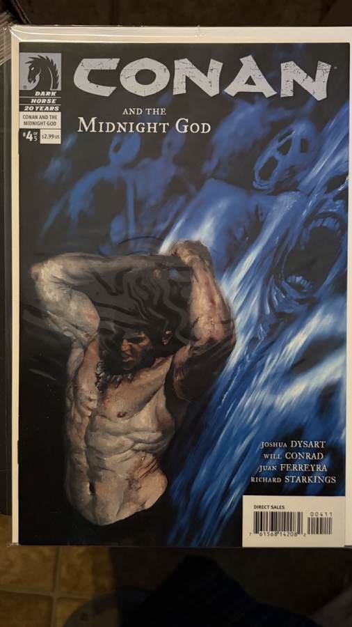 Conan and the Midnight God #4 cover