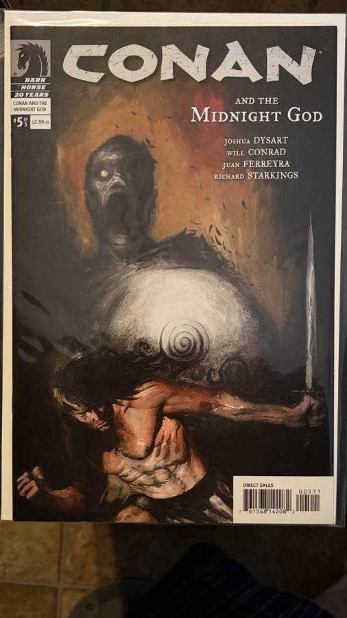 Conan and the Midnight God #5 cover
