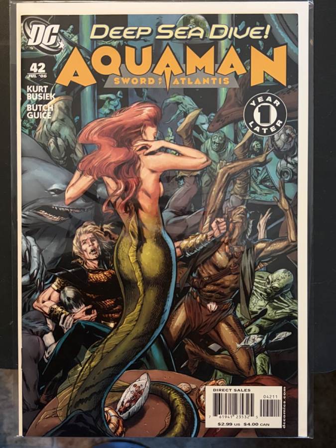 Aquaman: Sword of Atlantis #42 cover