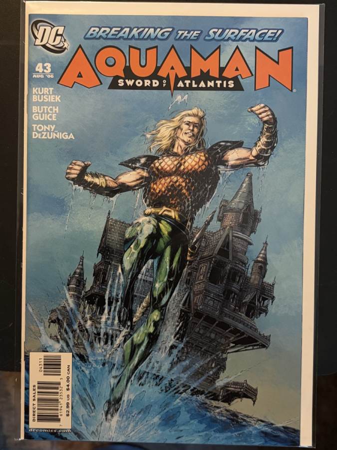 Aquaman: Sword of Atlantis #43 cover