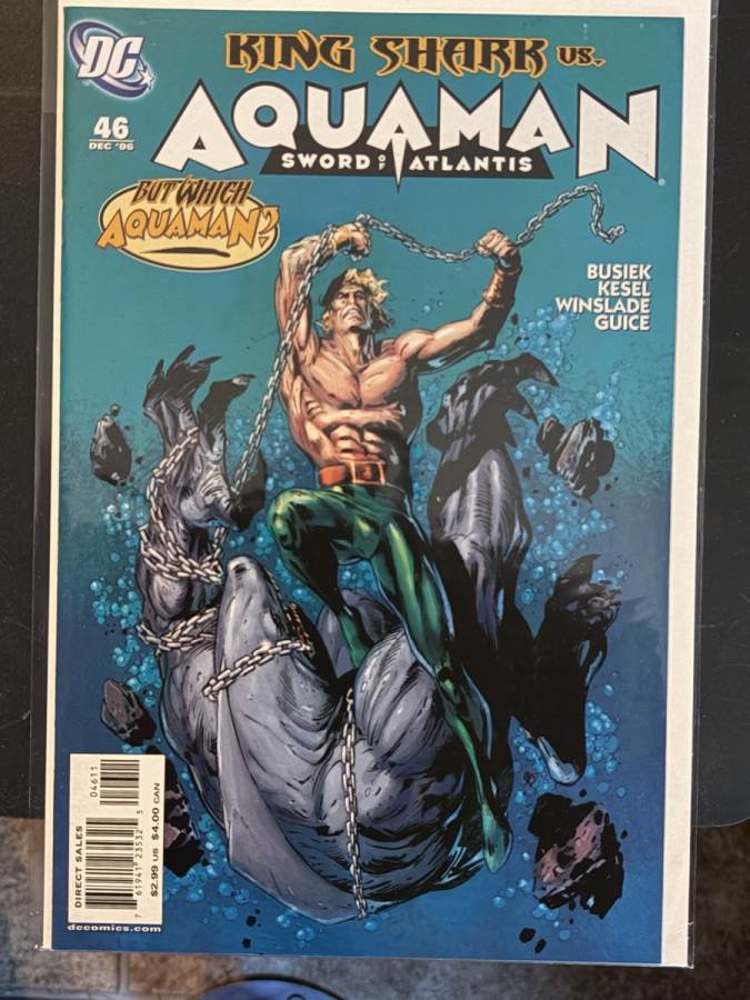 Aquaman: Sword of Atlantis #46 cover