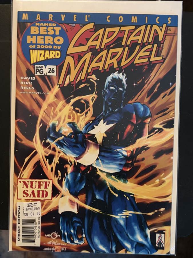 Captain Marvel #26 cover