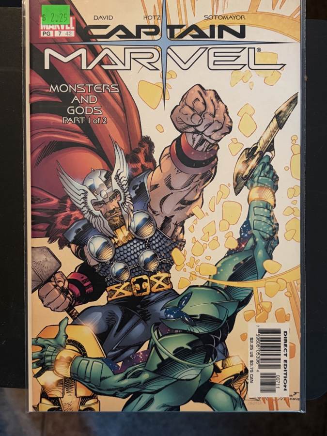 Captain Marvel #7 cover