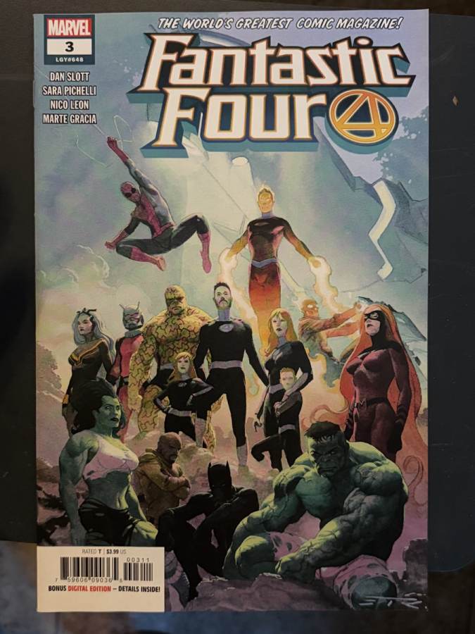 Fantastic Four #3 cover