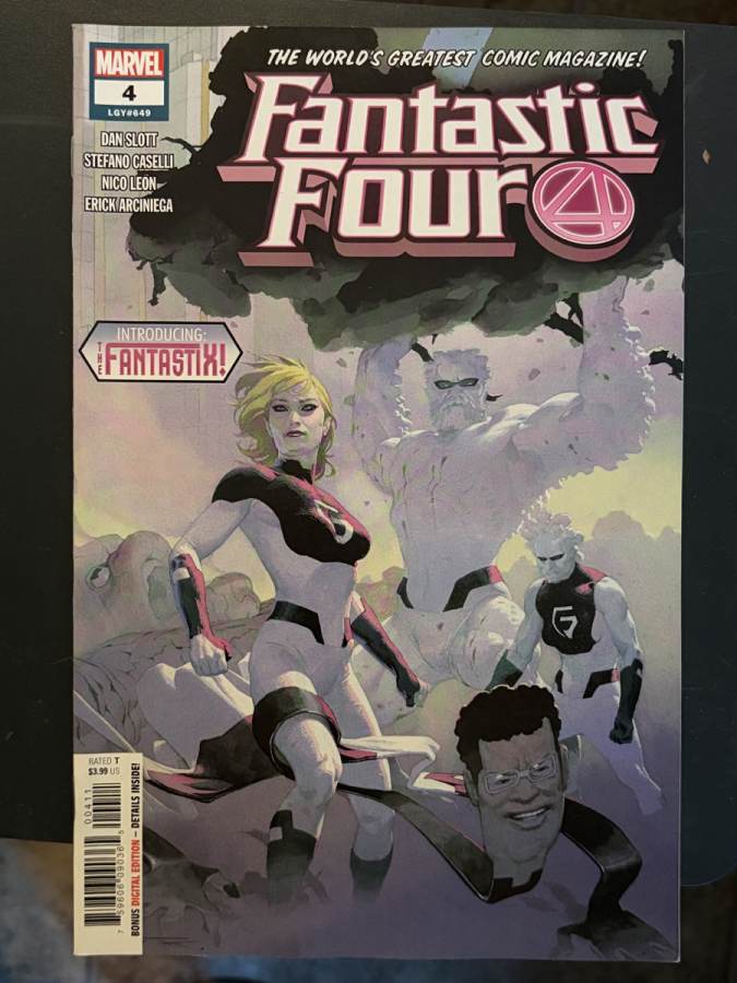 Fantastic Four #4 cover