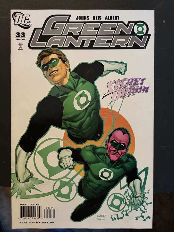 Green Lantern #33 cover