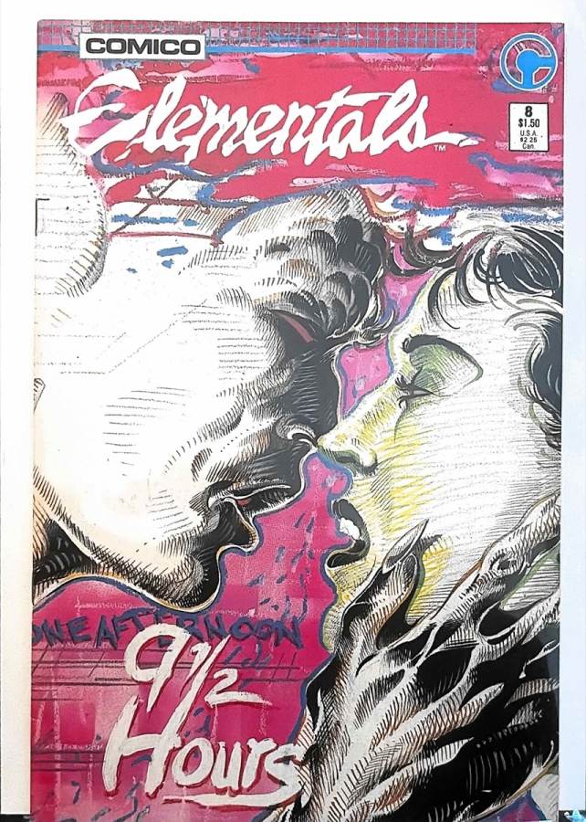 Elementals #8 cover