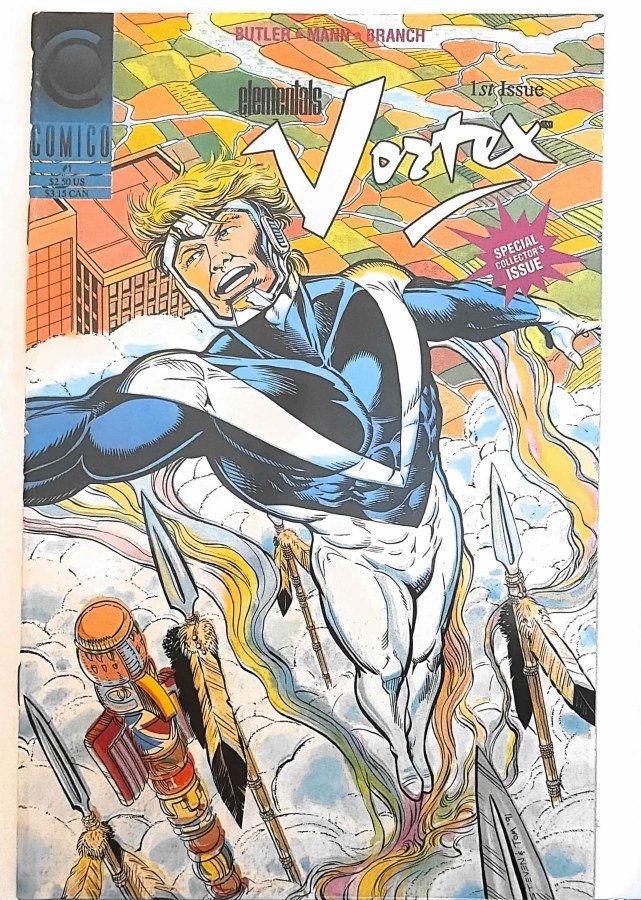 Elementals: Vortex #1 cover