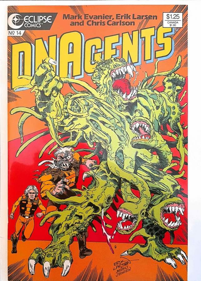 DNAgents #14 cover