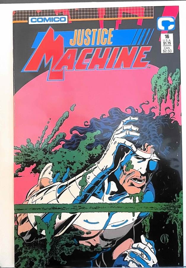 Justice Machine #16 cover