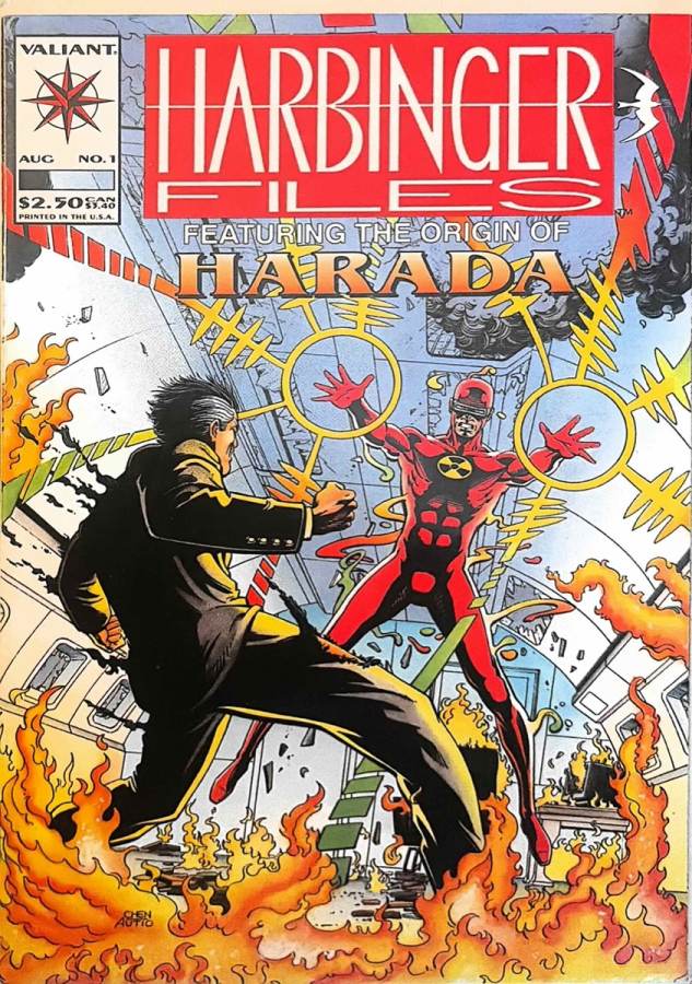 Harbinger Files #1 cover