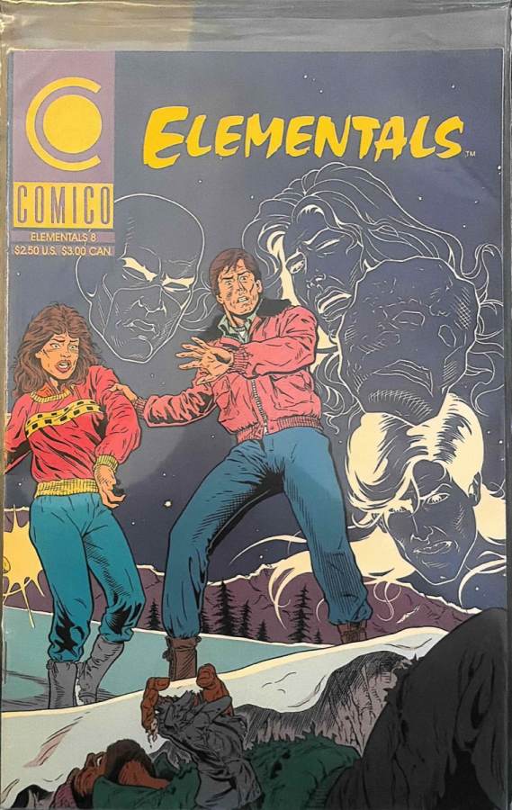 Elementals #8 cover