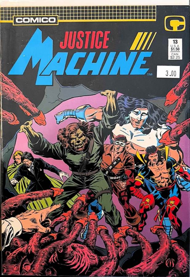 Justice Machine #13 cover