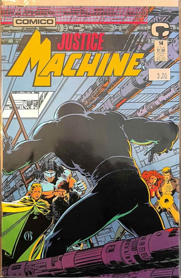 Justice Machine #14 cover