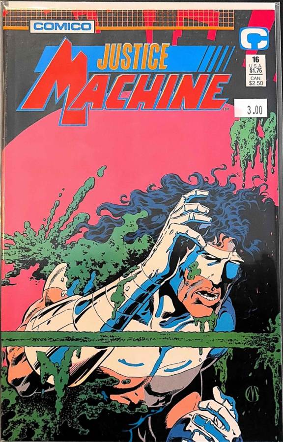 Justice Machine #16 cover
