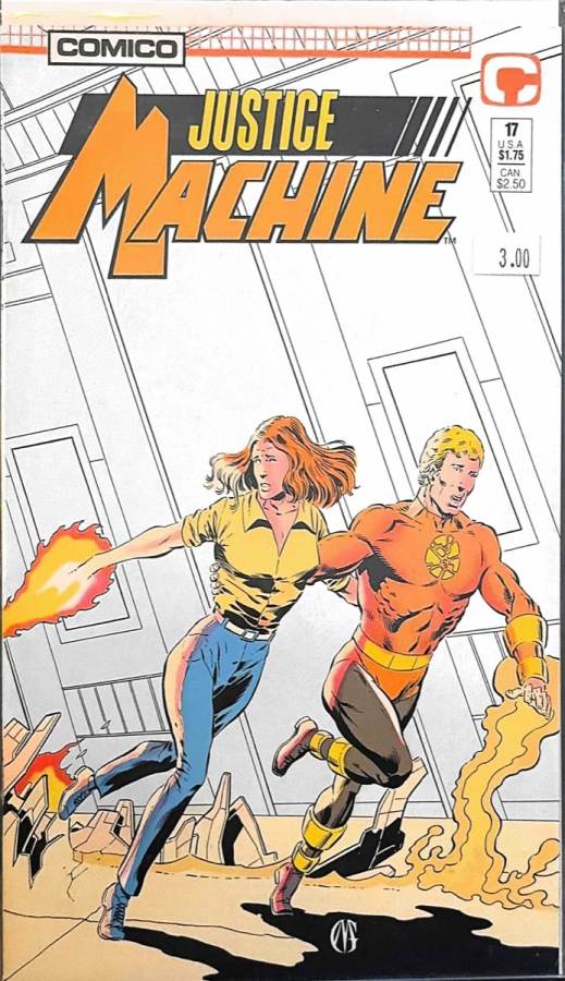 Justice Machine #17 cover