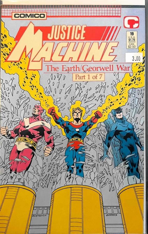 Justice Machine #19 cover