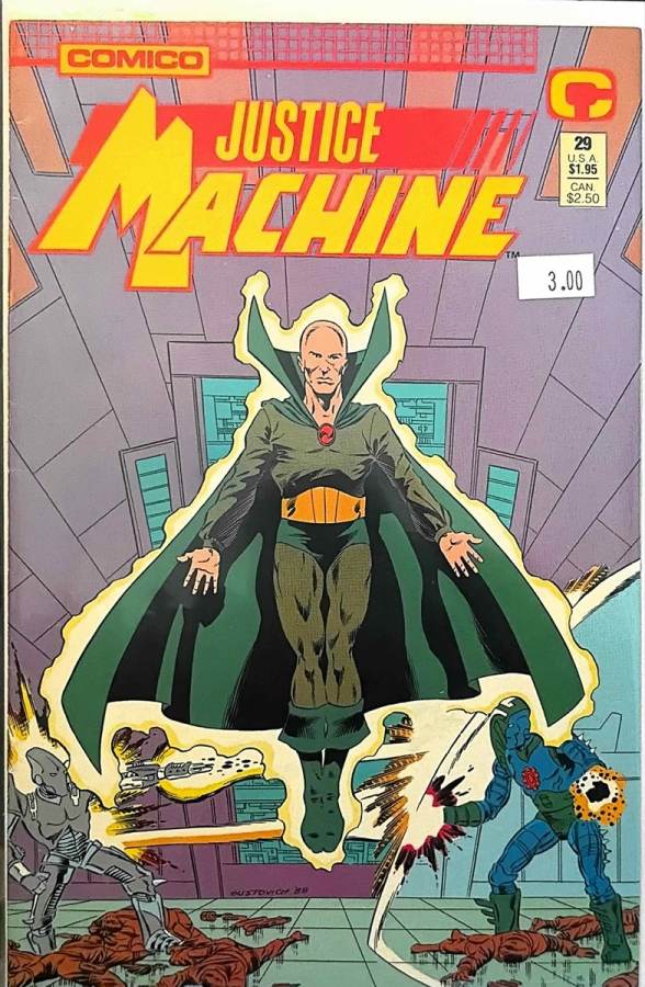 Justice Machine #29 cover