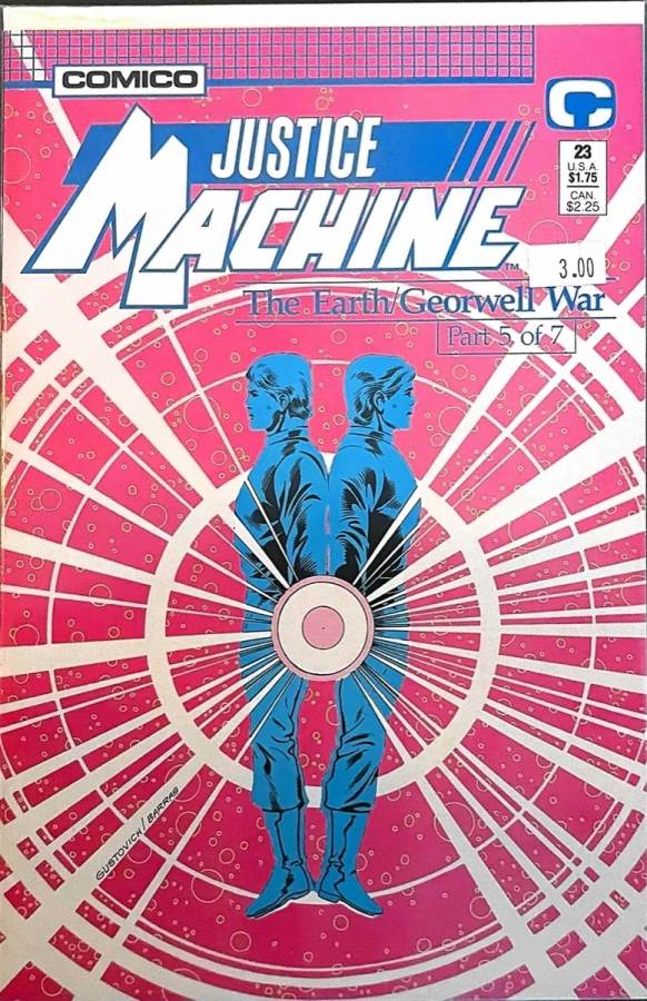 Justice Machine #23 cover