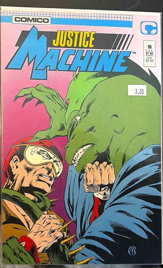 Justice Machine #10 cover