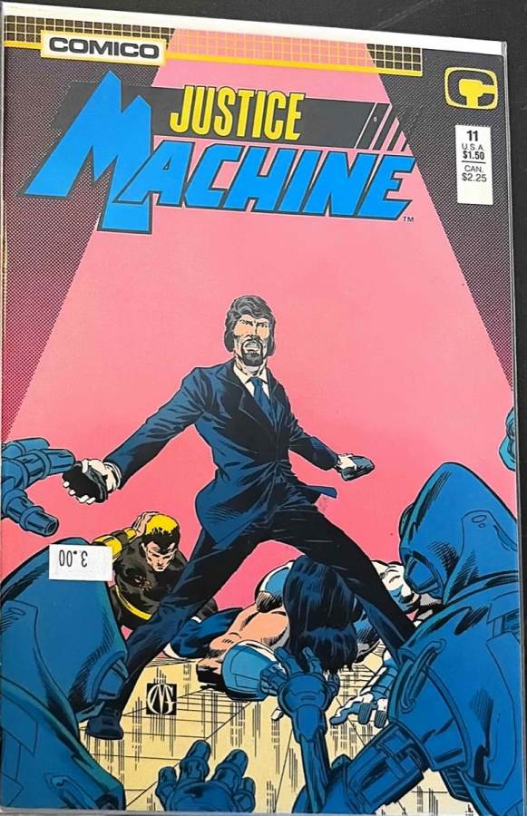 Justice Machine #11 cover