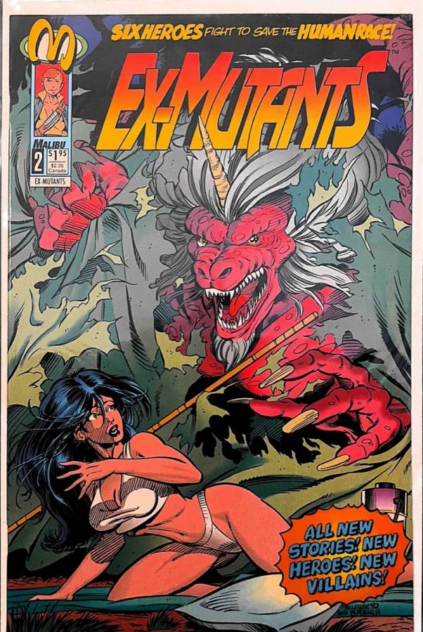 Ex-Mutants #2 cover