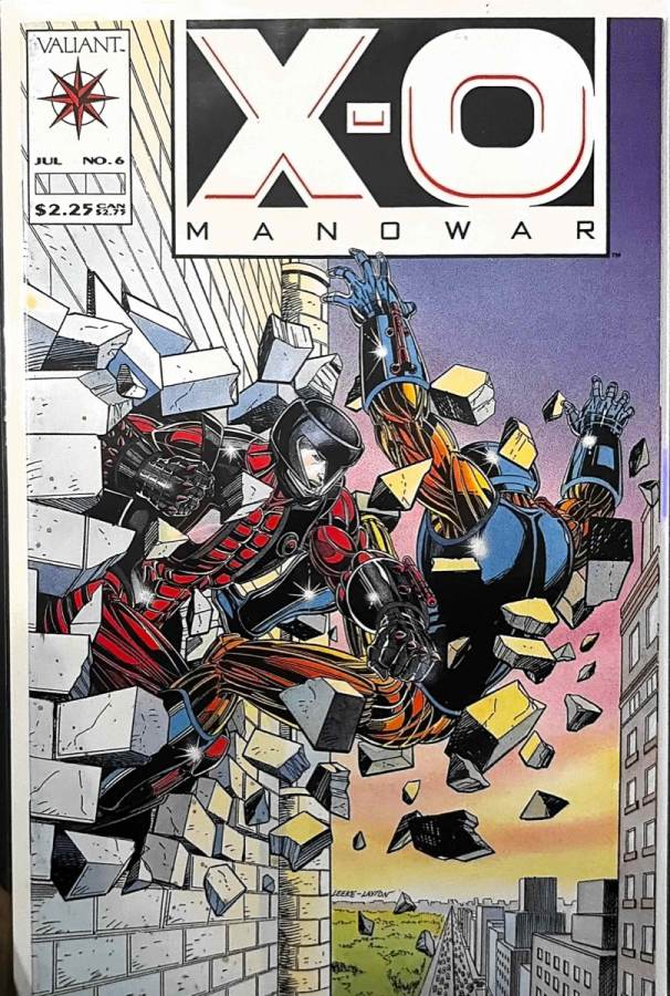 X-O Manowar #6 cover