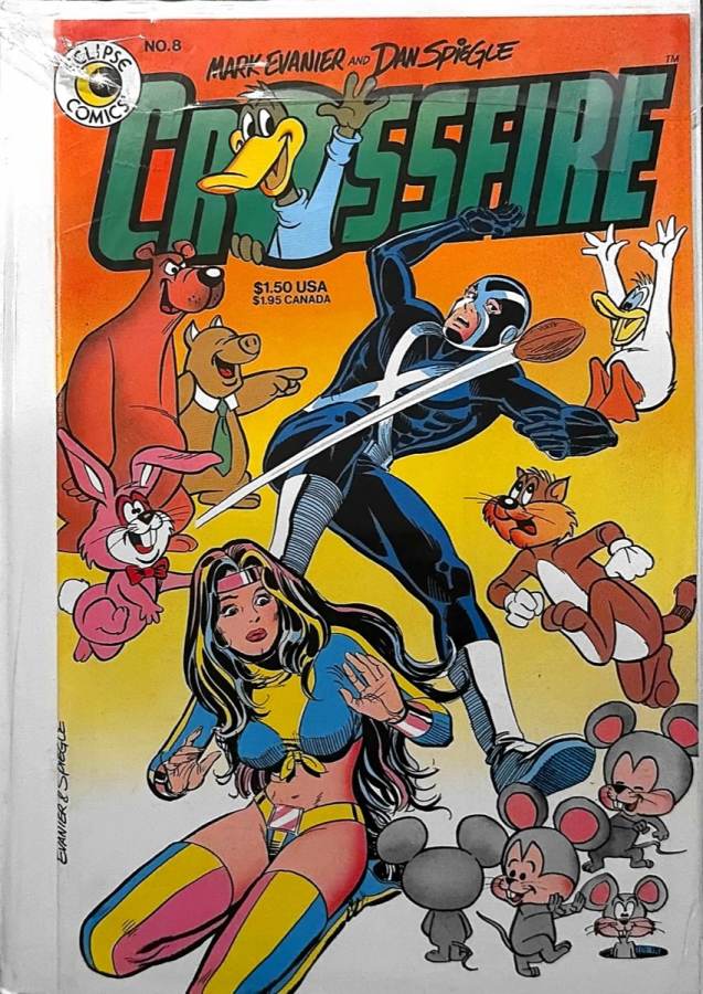 Crossfire #8 cover