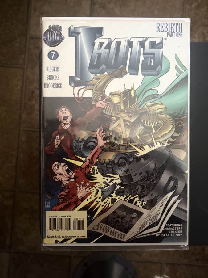 I-Bots #7 cover