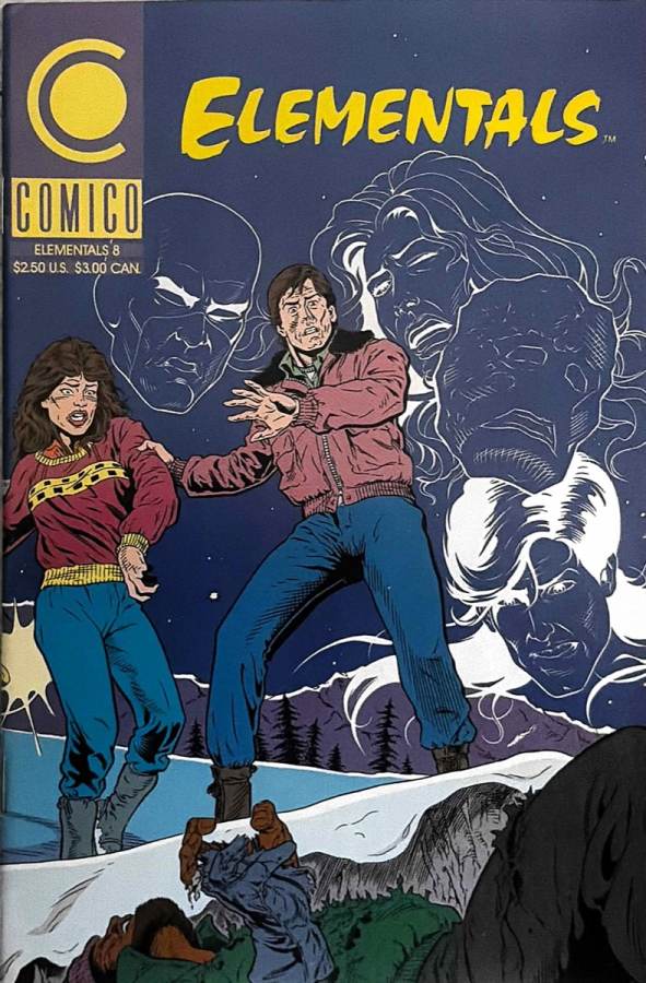 Elementals #8 cover