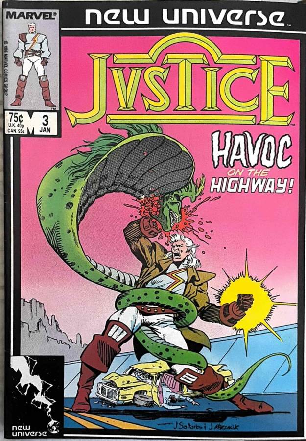 Justice #3 cover