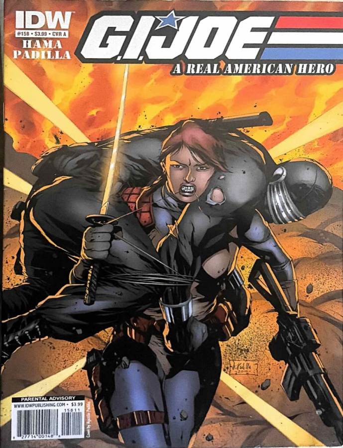 G.I. Joe: A Real American Hero #158 cover