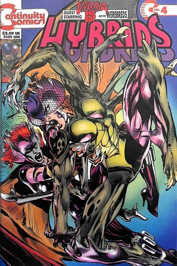 Hybrids #4 cover