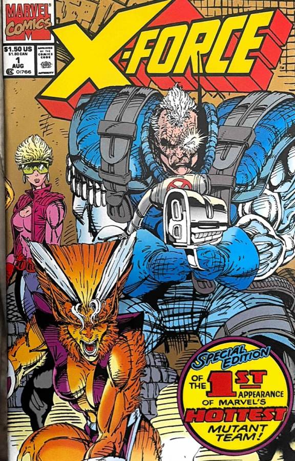 X-Force #-1-1 reader lot (7 comics)