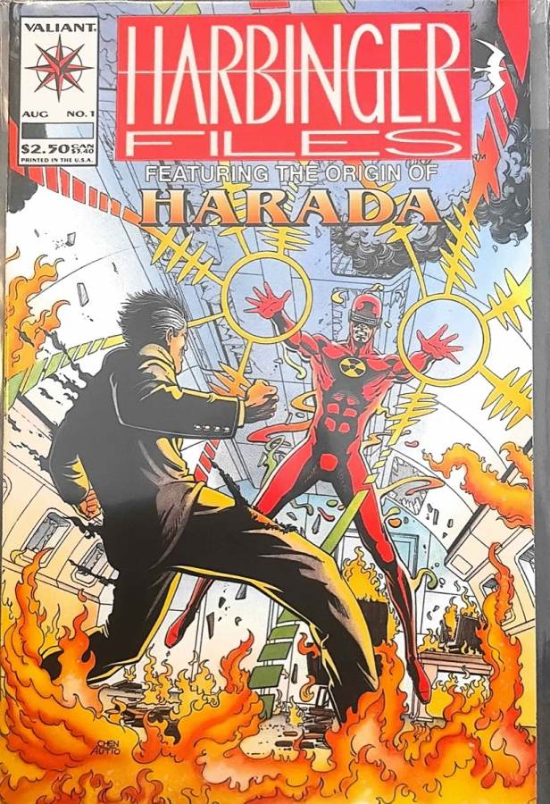 Harbinger Files #1 cover