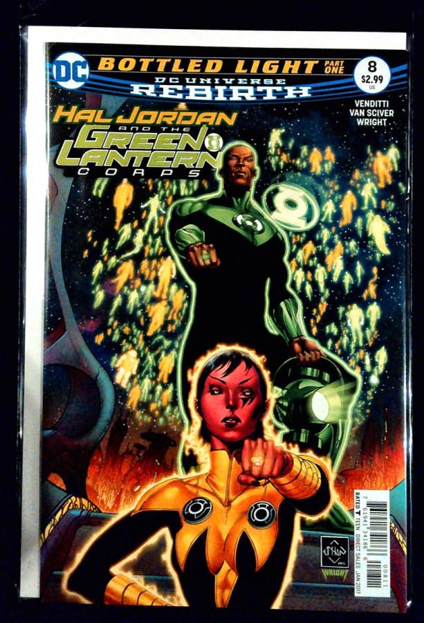 Hal Jordan and the Green Lantern Corps #8 cover