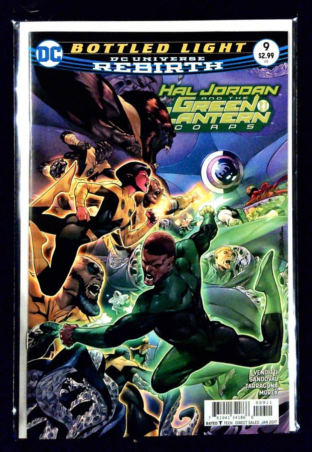 Hal Jordan and the Green Lantern Corps #9 cover
