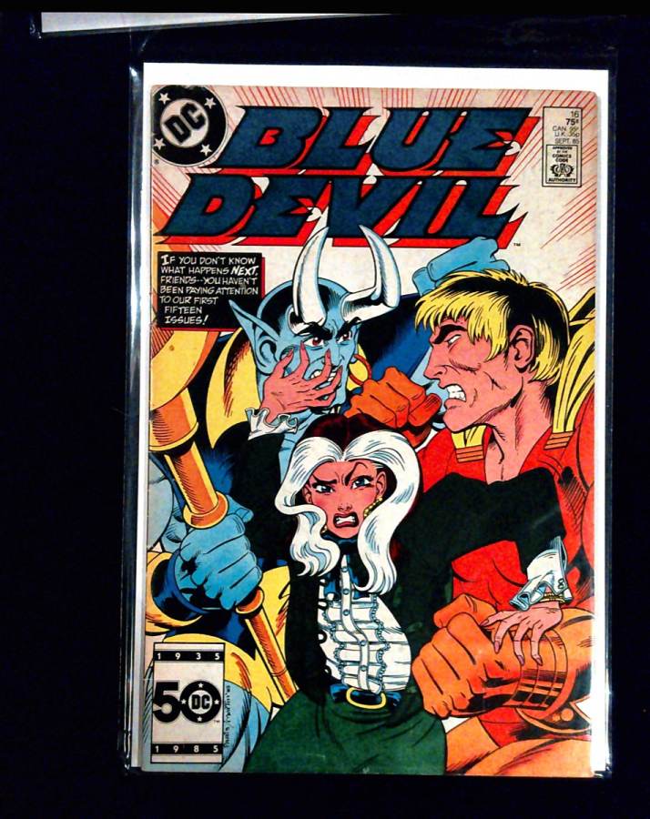 Blue Devil #16 cover