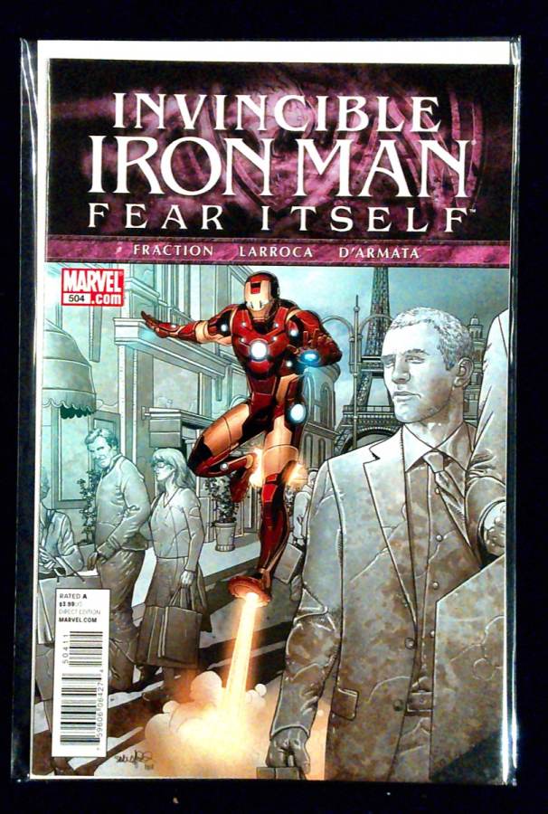Invincible Iron Man #504 cover