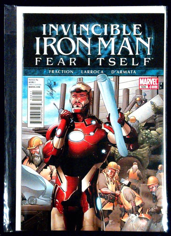 Invincible Iron Man #506 cover