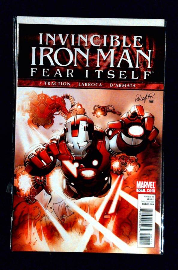 Invincible Iron Man #507 cover