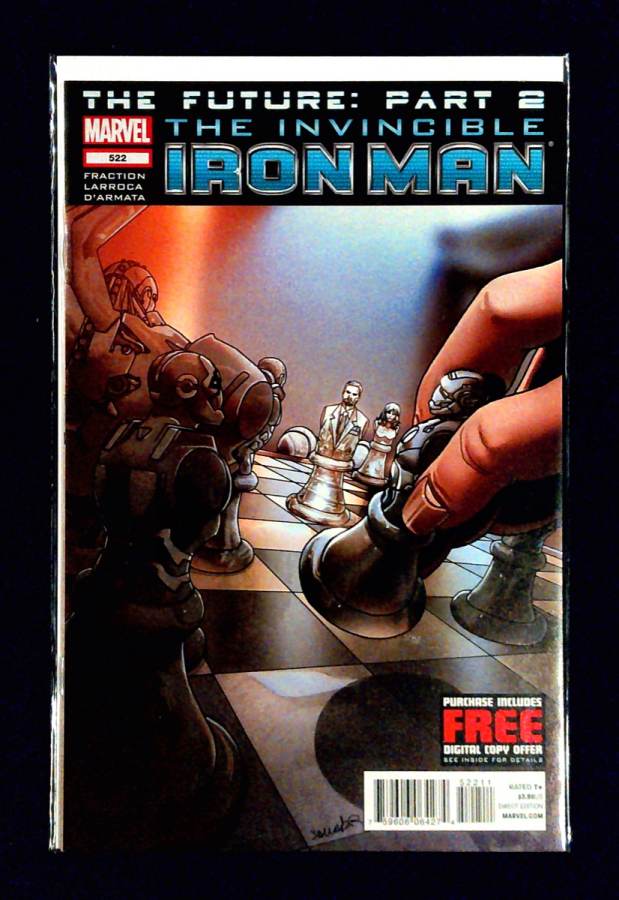 Invincible Iron Man #522 cover