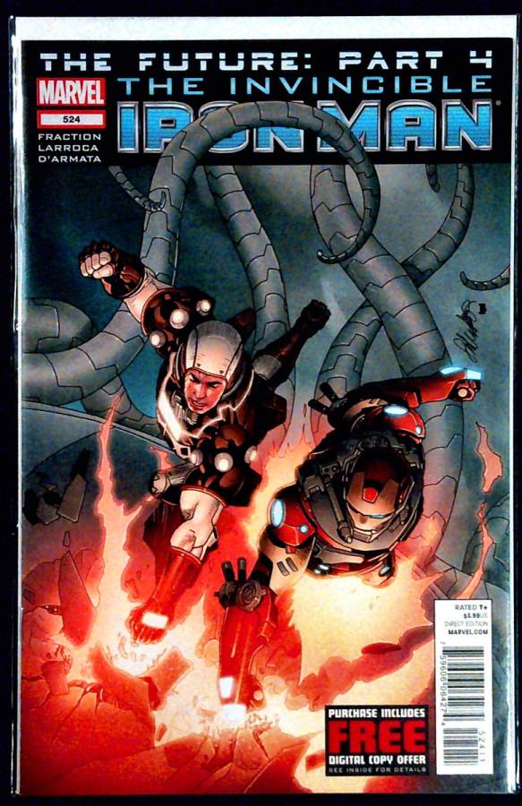 Invincible Iron Man #524 cover