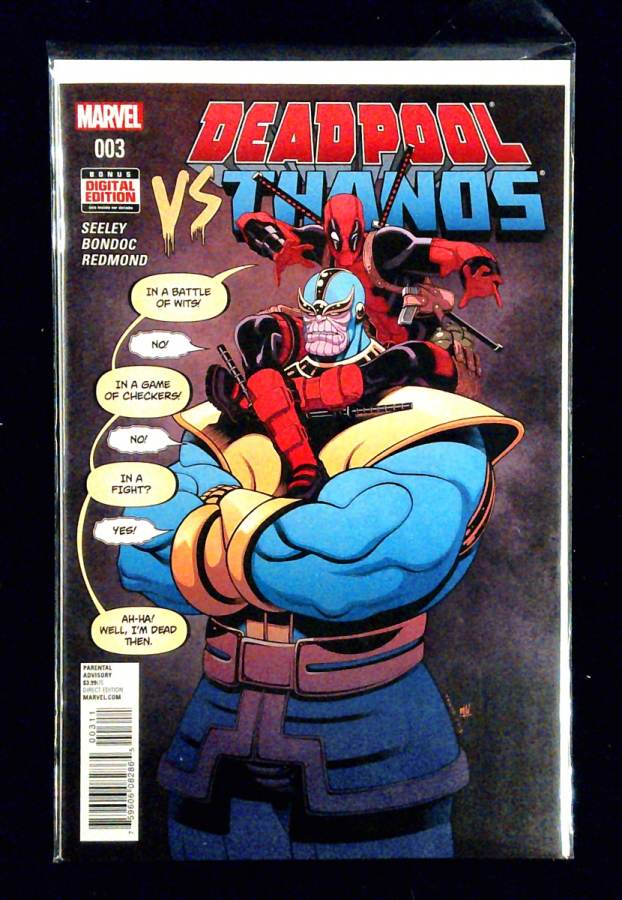 Marvel mixed reader lot (4 comics 2008-2015)