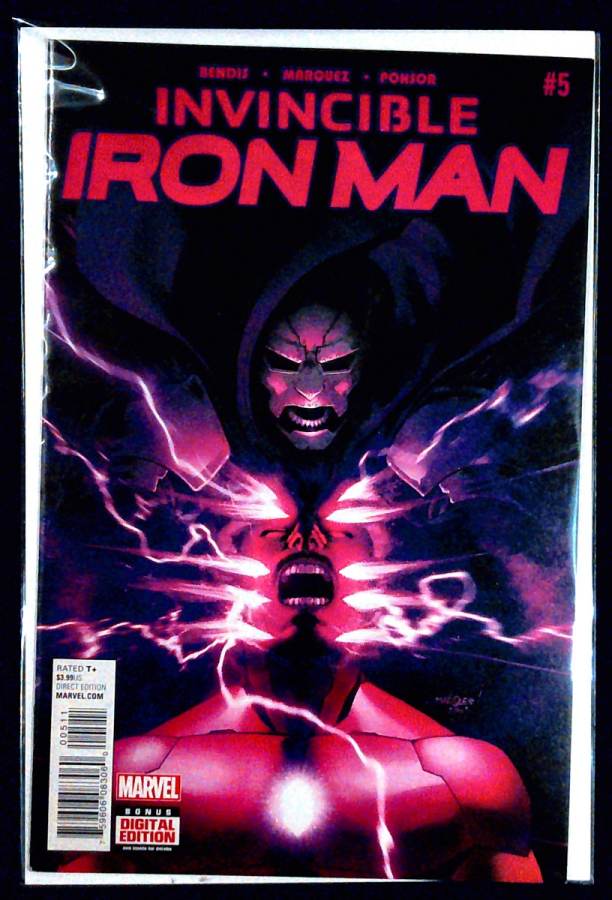Invincible Iron Man #5 cover