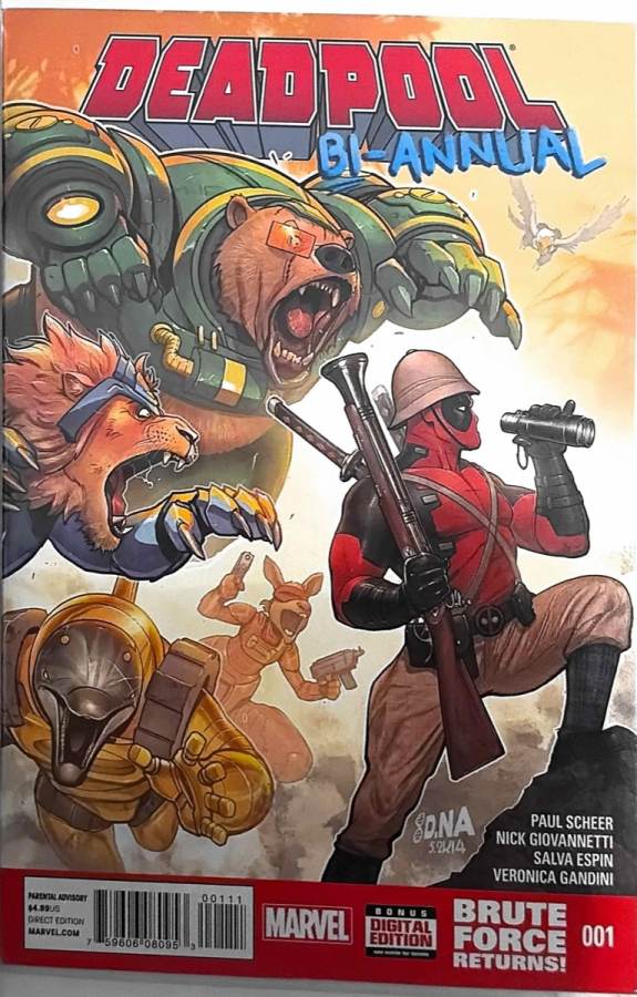Deadpool Bi-Annual #1 cover