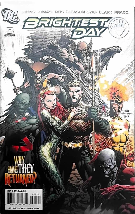 Brightest Day #3 cover