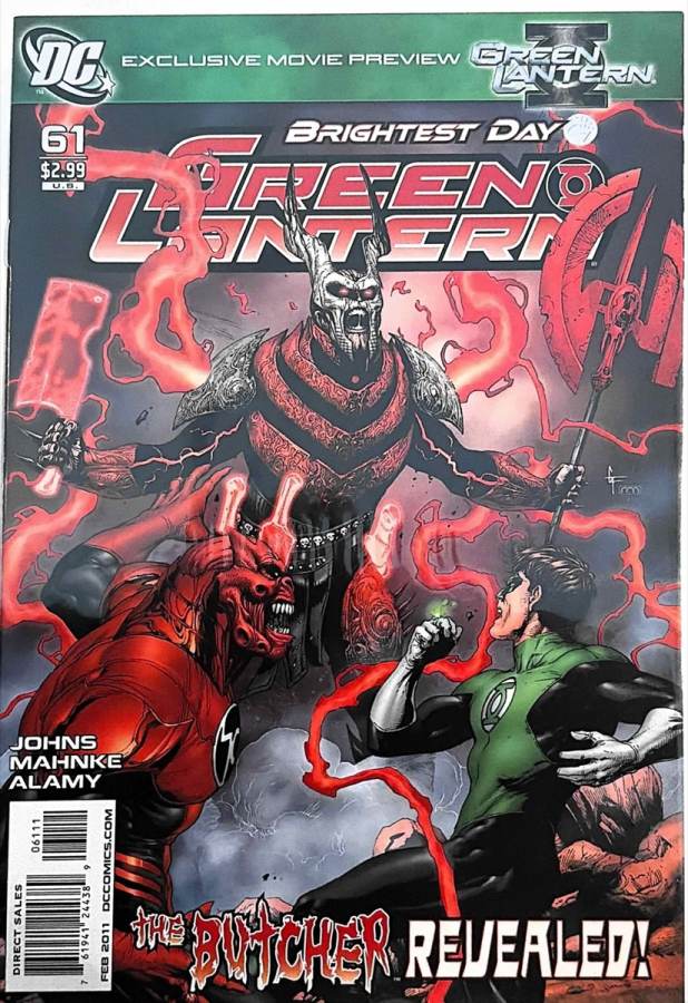 Green Lantern #61 cover
