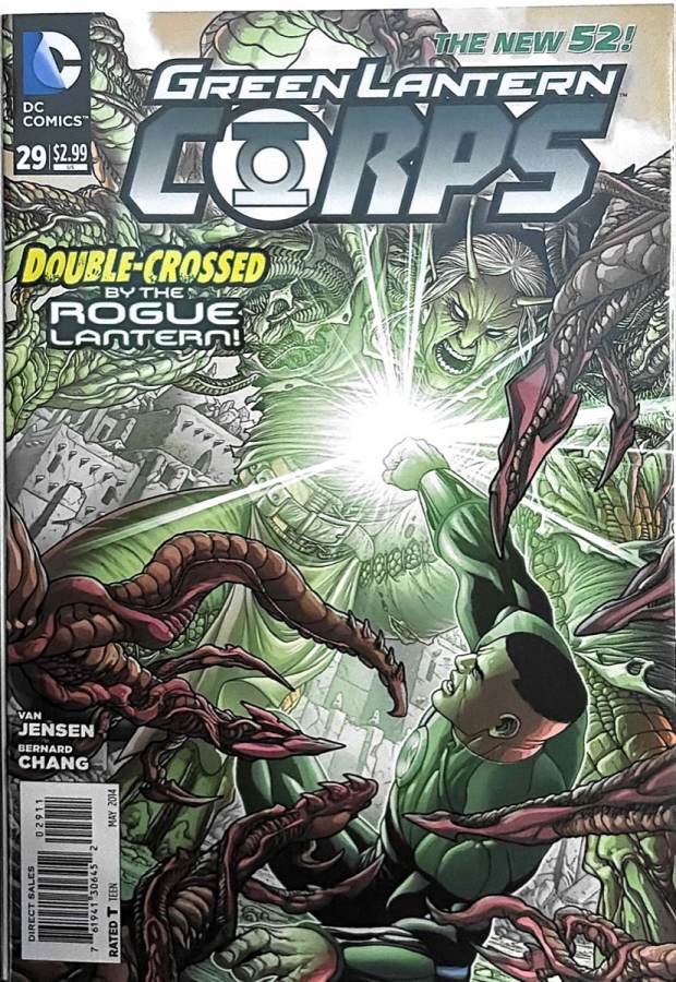 Green Lantern Corps #29 cover